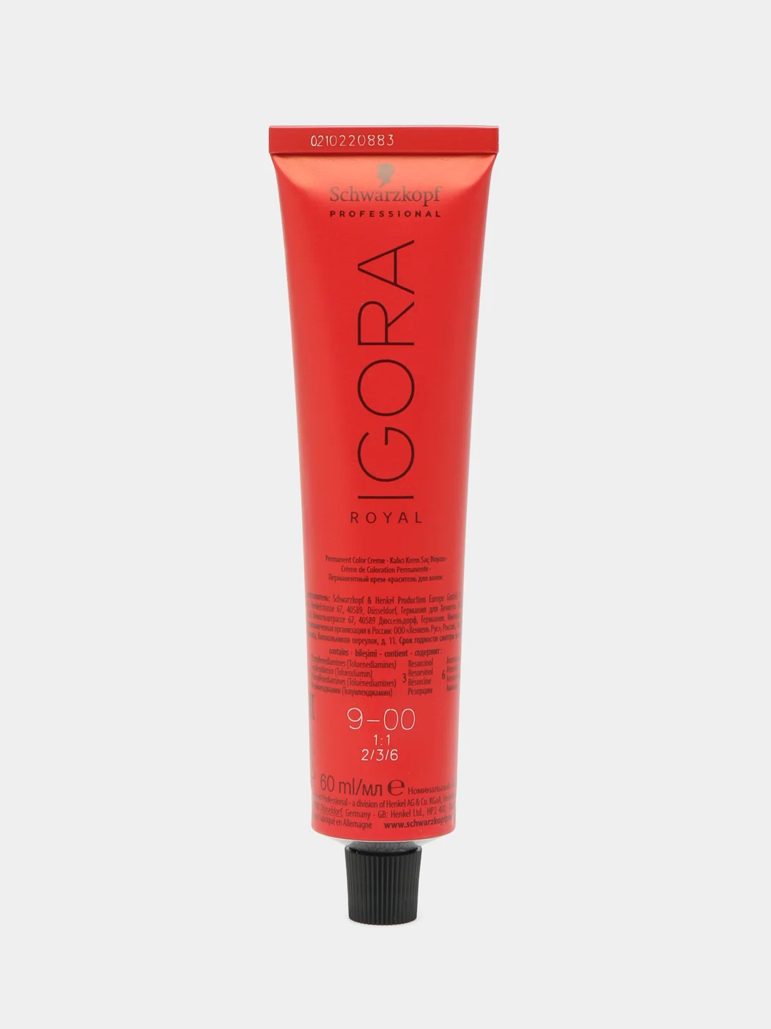 Краситель для волос Igora Royal 9-00, блондин натуральный экстра, 60 мл