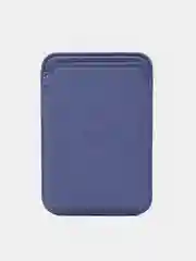 Индиго картхолдер на iPhone, с поддержкой MagSafe Leather Wallet