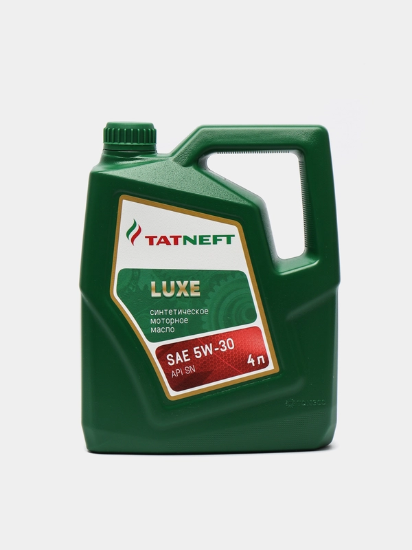 Моторное масло Татнефть "Luxe SAE 5W-30", синтетическое, 4 л