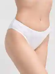 Белый трусы женские, однотонные