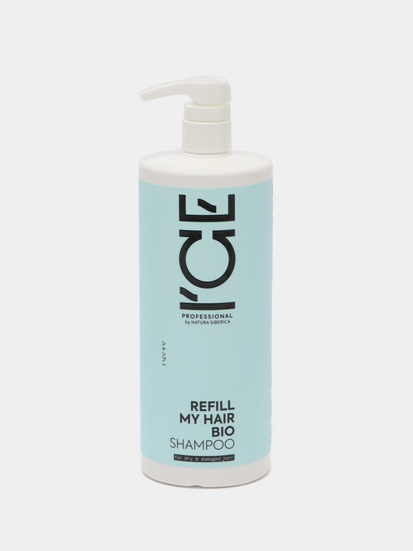 Шампунь для сухих и поврежденных волос Refill My Hair ICE by Natura Siberica, 1000 мл