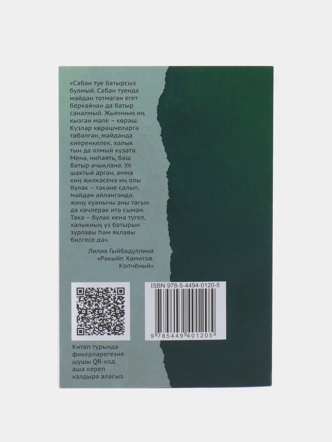 Книга на татарском языке. "Ракип Хамитов. Копчёный". Лилия Гибадуллина. ТАТМЕДИА