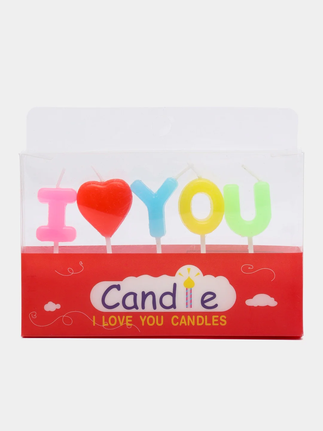 Свечи фигурные "I love you"