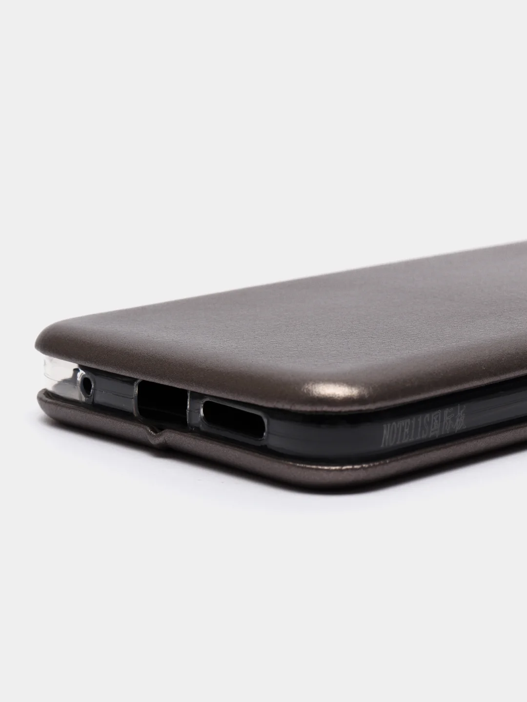 Серый чехол-книжка Xiaomi Redmi Note 11 4G Note 11S Note 11S NFC (Сяоми Редми Нот 11, Нот 11С)