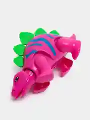 Розовый заводная игрушка "Динозаврик"/ Игрушка для детей/ Игрушка для малышей