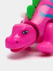 Розовый заводная игрушка "Динозаврик"/ Игрушка для детей/ Игрушка для малышей