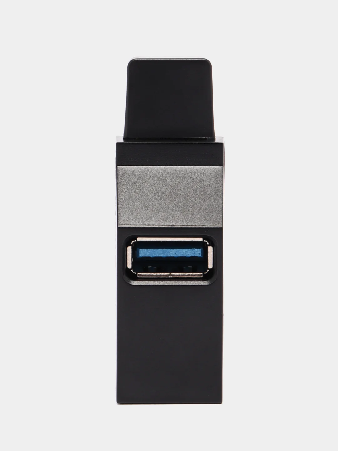 Черный разветвитель на 3 порта USB 3.0,  USB 2.0 HUB