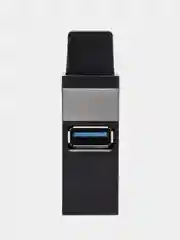 Черный разветвитель на 3 порта USB 3.0,  USB 2.0 HUB
