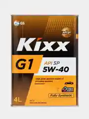 Масло моторное Kixx G1 SP 5W-40, синтетическое, 4 л