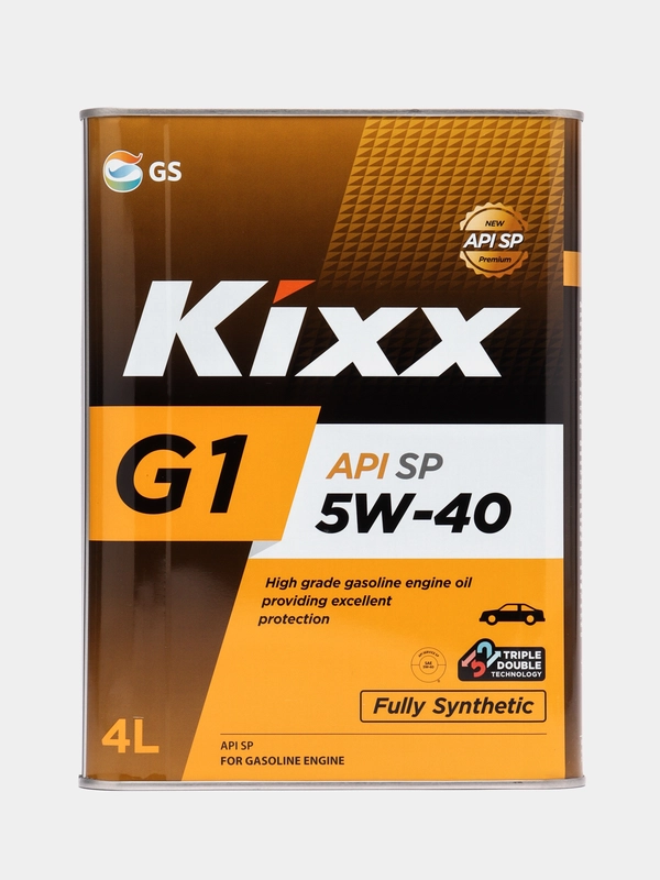 Масло моторное Kixx G1 SP 5W-40, синтетическое, 4 л