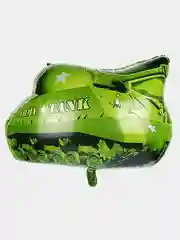 Желтый воздушный шар малый "Машинки"