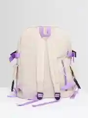 Молочный женский рюкзак, школьный