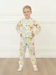Мятный пижама детская Утенок