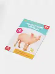 Бирюзовый обучающая книжка-карточка по методике Г. Домана