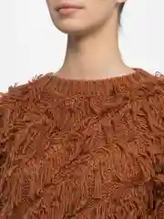 Медный женский джемпер "Fluffy"