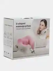 Коричневый массажная подушка для шеи U-Shaped Massage Pillow, туристическая