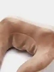 Коричневый массажная подушка для шеи U-Shaped Massage Pillow, туристическая