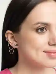Серьга кафф, 4 штуки