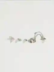 Серьга кафф, 4 штуки