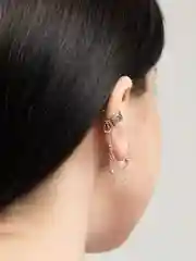 Серьга кафф, 4 штуки