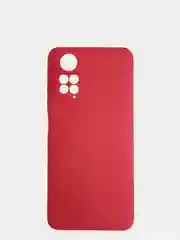 Алый чехол силиконовый, матовый, для Xiaomi Redmi Note 11 4G, Redmi Note 11S, Редми Нот 11С