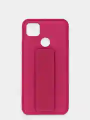 Фуксия чехол Xiaomi Redmi 9C, 9C NFC, 10A, Редми 9С (НФС), 10А силиконовый под кожу с подставкой
