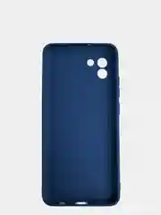 Красный чехол Samsung Galaxy A03, Самсунг Галакси А03 силиконовый, цветной, матовый