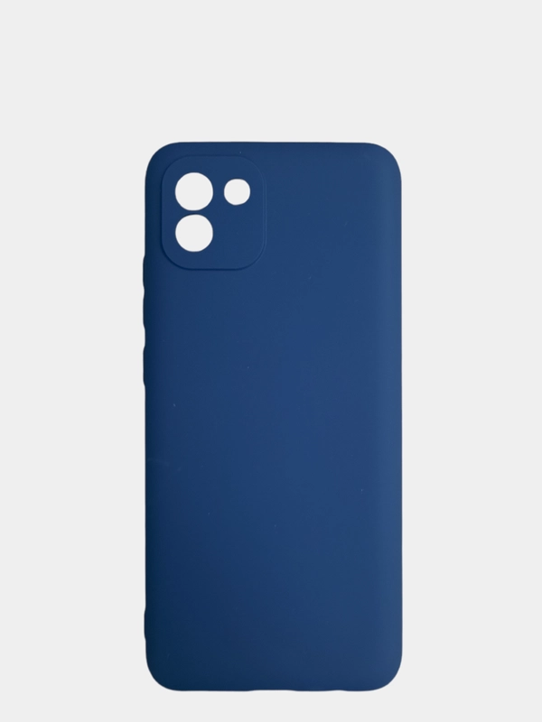 Чехол Samsung Galaxy A03, Самсунг Галакси А03 силиконовый, цветной, матовый