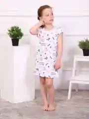Розовый ночная сорочка детская "Ника"