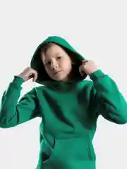 Лесной зеленый костюм спортивный детский утепленный
