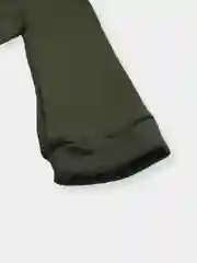 Зеленый костюм спортивный детский утепленный