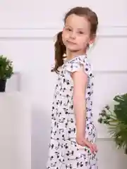 Синий ночная сорочка детская "Ника"