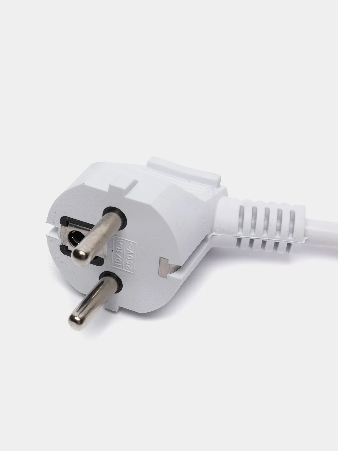 Белый сетевой удлинитель с кнопкой Perfeo "Powermate", 1,8 м