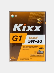 Моторное масло Kixx G1 Dexos1 5W-30, 4 л