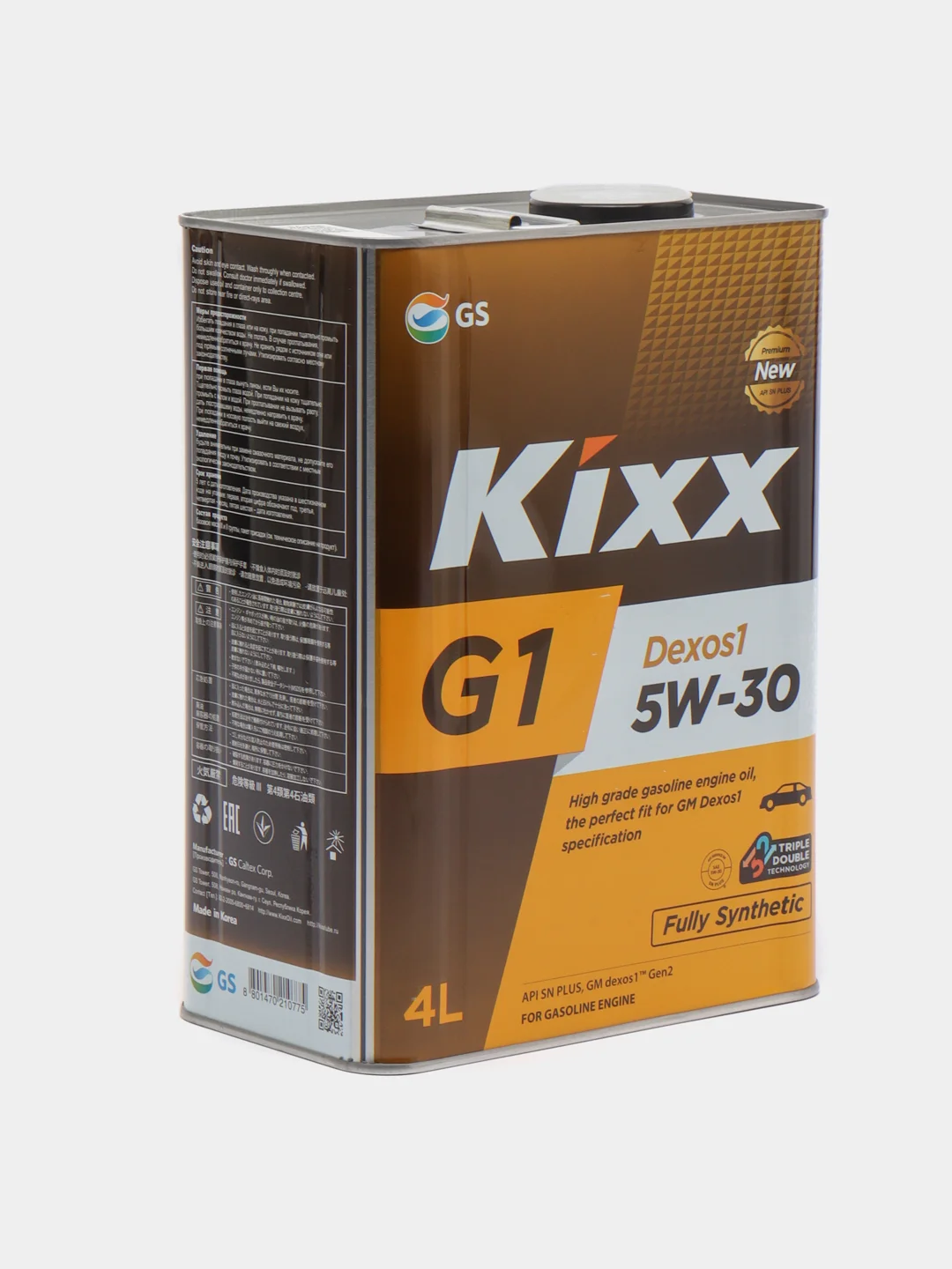Моторное масло Kixx G1 Dexos1 5W-30, 4 л