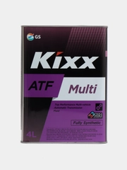 Трансмиссионная жидкость Kixx ATF Multi, 4 л, синтетическая