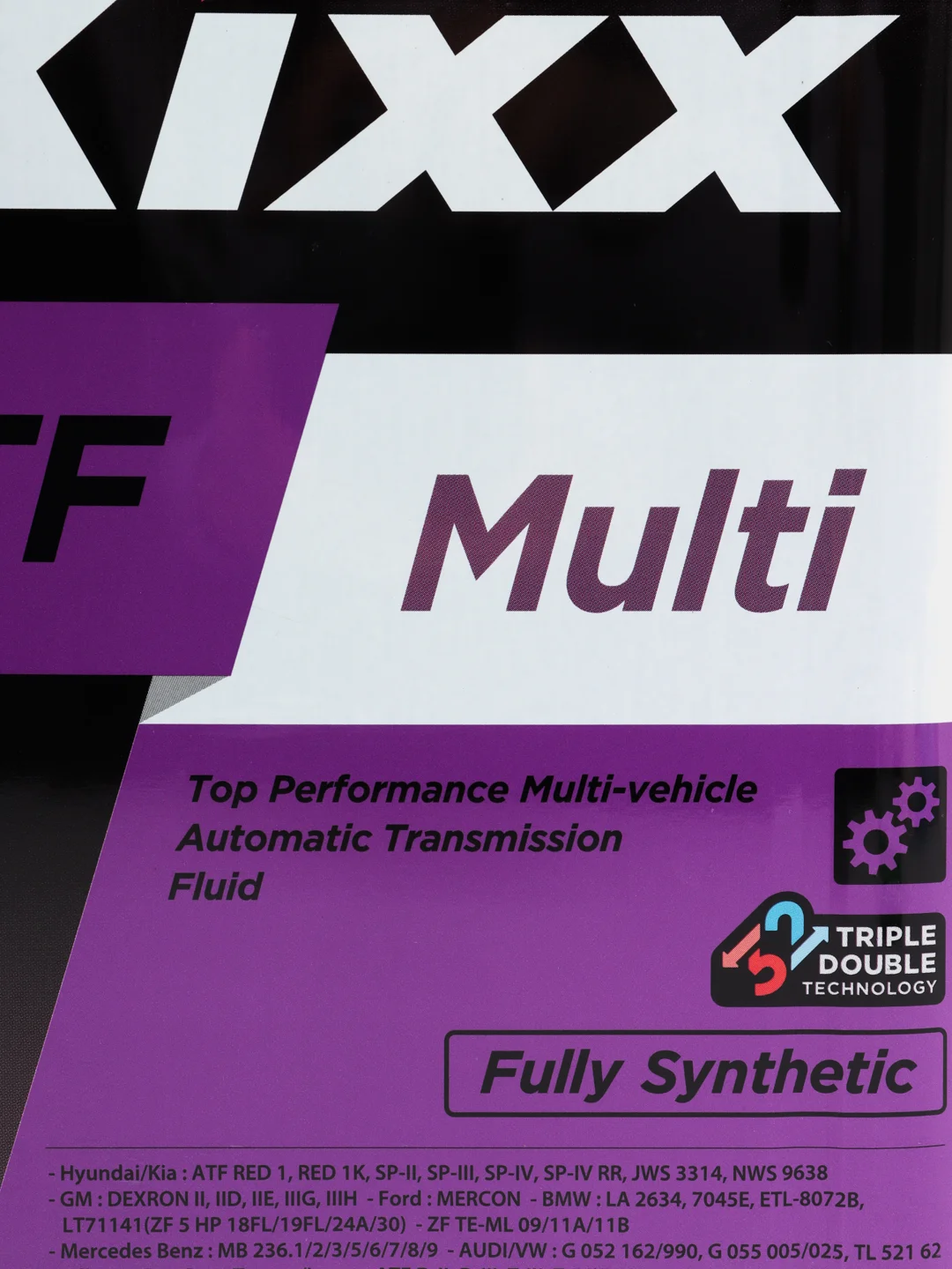 Трансмиссионная жидкость Kixx ATF Multi, 4 л, синтетическая