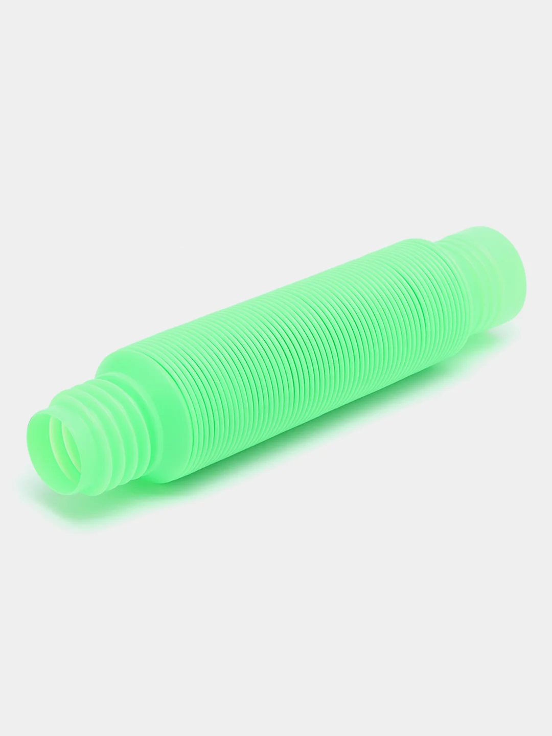 Зеленый трубка поп ит / игрушка антистресс / гофра (pop tubes / поп тубс/ поп труб/ поп трубка