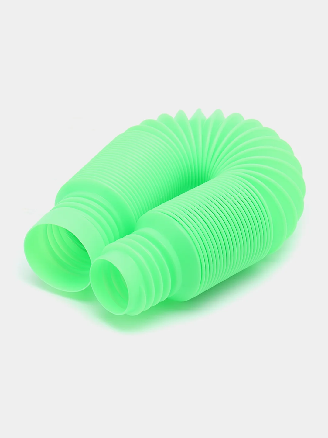 Зеленый трубка поп ит / игрушка антистресс / гофра (pop tubes / поп тубс/ поп труб/ поп трубка