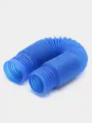 Синий трубка поп ит / игрушка антистресс / гофра (pop tubes / поп тубс/ поп труб/ поп трубка