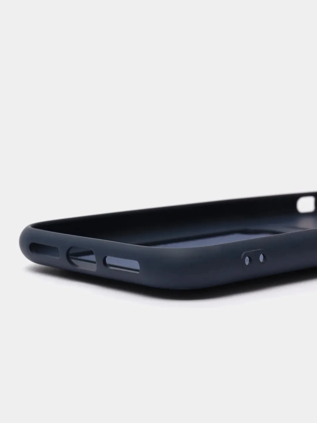 Темно-синий чехол с карманом для карт iPhone 7 8 Plus XR X/XS Max 11 12 13 Pro Max mini айфон про макс