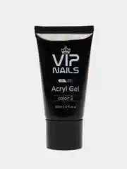 Камуфлирующий и прозрачный Акригель vipnails акрил гель полигель для наращивания 30грамм