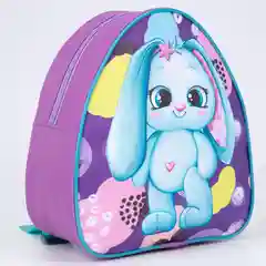 Аметистовый детский рюкзак зайчик/кот/ для детского сада