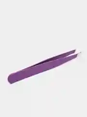 Фиолетовый пинцет для бровей, скошенный