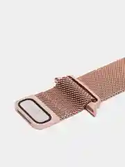Золотой ремешок для Apple Watch 6, 7 SE, M16 , M26 42, 44 мм Миланская петля