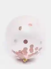 Воздушный прозрачный шар с конфетти