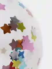 Воздушный прозрачный шар с конфетти