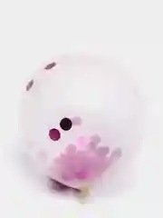 Воздушный прозрачный шар с конфетти