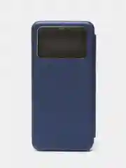 Синий чехол-книжка для Xiaomi Poco X4 Pro, Сяоми Поко Х4 Про