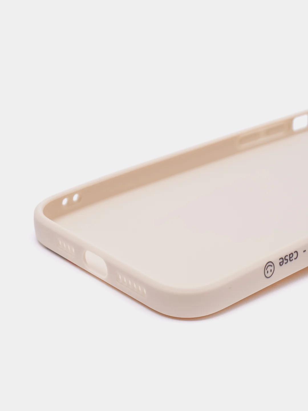 Бежевый чехол на iPhone 11, 11 Pro Max, 12, 12 Pro Max, 13 Pro Max, глянцевый